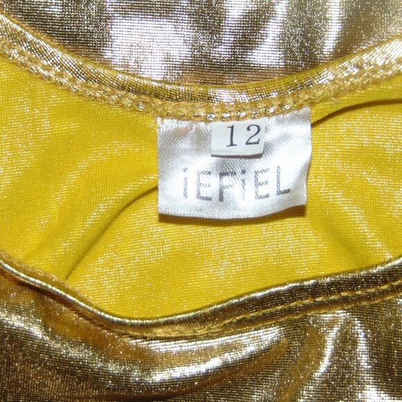 iEFiEL Shiny Gold Leotard 12 - Picture 4 of 6
